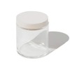 soil Diatomaceous Earth Food Container, Glass, White