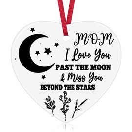 Memorial Gifts for Loss of Mom Christmas Ornament Sympathy Gifts for Loss of Mom Mother Ceramic Ornament Condolence Bereavement Gifts for Loss of Mother in Memory of Mom Gift Remembrance Funeral Gift
