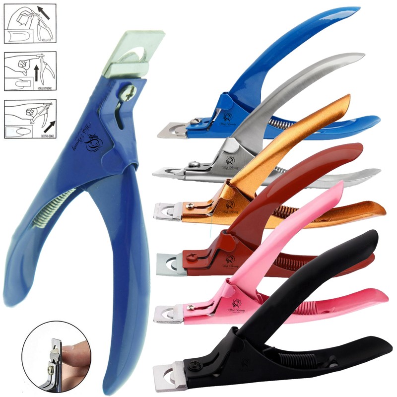 Nail Clippers Tip Cutters for Acrylic False Fake Gel Artificial