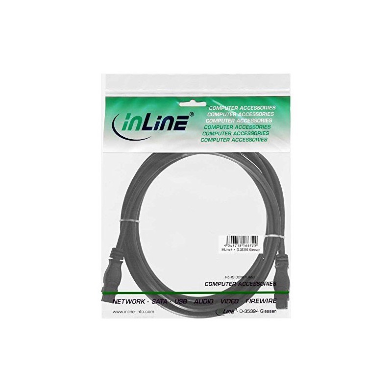 Firewire Cable 9 pin Male/9POLSTECKER/Male 3 m