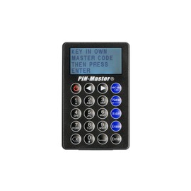 Pin-Master Password Keeper (150 Codes – 60 Characters Each) - Low Tech Electronic PIN Code & Password Organizer (Credit Card Size 3.370 in x 2.125 in) The Password Journal Device fits in Your Wallet
