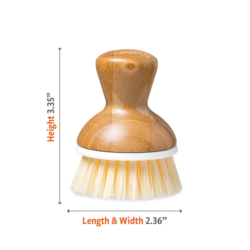 Full Circle Bubble Up - Bamboo Dish Brush – Ergonomic
