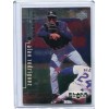 1999 Upper Deck Black Diamond Card Alex Rodriguez Seattle Mariners