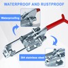 EXLECO 4 x Large Toggle Lock Metal Toggle Lever Tensioner,