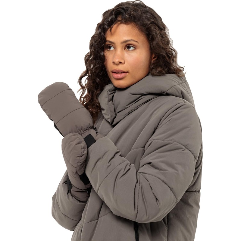 Jack Wolfskin ROEMERTOR MITTEN, Cold Coffee