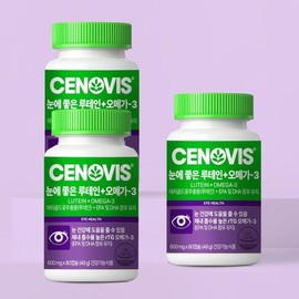 Cenobis Galleria Lutein Omega 3, good for the eyes, 3 80 capsules, 120-day supply / 갤러리아 눈에 좋은 루테인 오메가3 80캡슐 3개 120일분