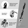 VZXZXE Drill Bit with Countersink 3 4 5 6 7