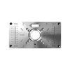 Multifunctional Router Table Insert Plate Woodworking Benches Aluminium Wood Router