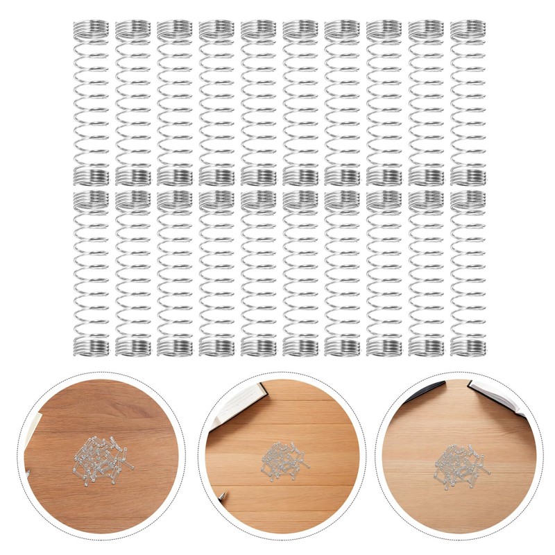 LEDMOMO 20pcs Stainless Steel Compression Spring for Pen Spring Refill,