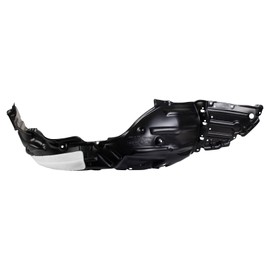 TRQ Front Right Inner Fender Liner Black Passenger Side Compatible with 2019-2023 Toyota Corolla TO1249231