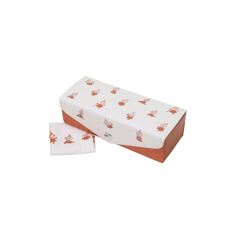 Moomin Glasses Case with Cloth 2 Piece Glasses Case /