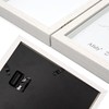 Afuly Photo Frame, 2 Sides, 2 Ls, White Photo Frame,