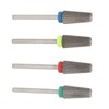 4pcs Nail Drill Bits Set Quick Remove Acrylic Professional Tungsten