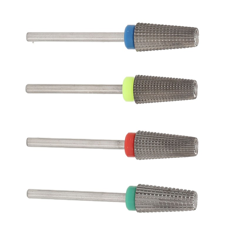 4pcs Nail Drill Bits Set Quick Remove Acrylic Professional Tungsten