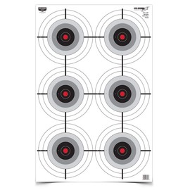 Birchwood Casey Eze-Scorer Multi-Bull's-Eye Target (Per 5), 23 x 35-Inch