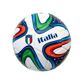Mikado Sport Children's Football Boys Large Ball Leisure Training (Italy Tricolore)