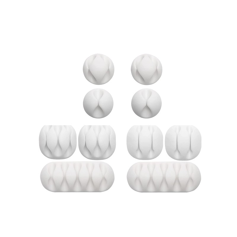 Tiardey 10 x Cable Clip Holder and 2 x 16