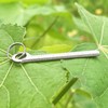 Titanium Ruler, Portable EDC Micro Ruler, Lightweight Keychain Small Ruler,