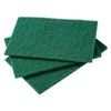 ROYAL PAPER Royal Scour Pad 6 X9 Fiber Grn, 60