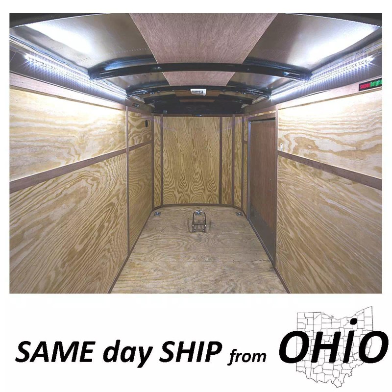 UN brand DRIFT Car Racing Enclosed Trailer LIGHTING SYSTEM UNIVERSAL