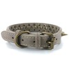 Spiked Studded Dog Collar,Protect The Dog’s Neck from Bites. -