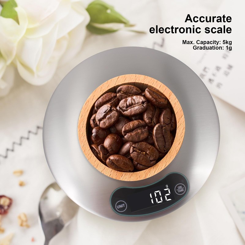 High Precision Food Cooking Scale Digital Kitchen Scale Touch Button