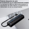 GOMITA Hub 7 Puertos Usb 3.0 Alta Velocidad Pc Laptop