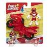 Power Rangers Heroes Shark Cycle & Red Ranger Mini Figure