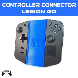 Comfort Grips Controller Connector For Lenovo Legion Go - 3D Printed - Parallel Version - Green