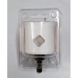 Blu-Mol 2-1/8" Hole Saw with Arbor, Bi-Metal, #6521