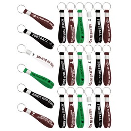 kaiolbly 36 Pack Football Keychain, Sports Party Favors for Fans Players