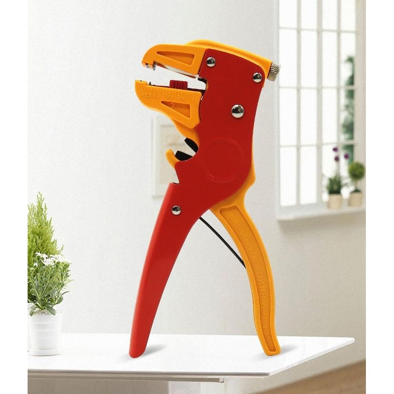 Pelacables Automático,Pelacables Profesional Rápida Acción,Pelado y Corte Rápido,Herramienta 2 En