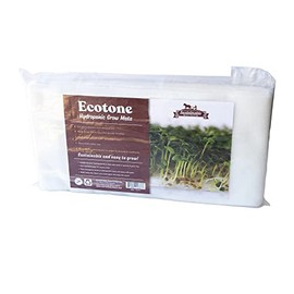 Ecoton Hydroponic Grow Mats - 10x20 Inches for 1020 Growing Trays - 120 Pack of Pads - Ideal For Small Microgreens and Sprouting Seeds - Made From Recycled Post-Consumer Material- Recyclable After Use