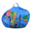 Storage Bean Bag Chair 26 Inch Beanbag Cover with Zipper