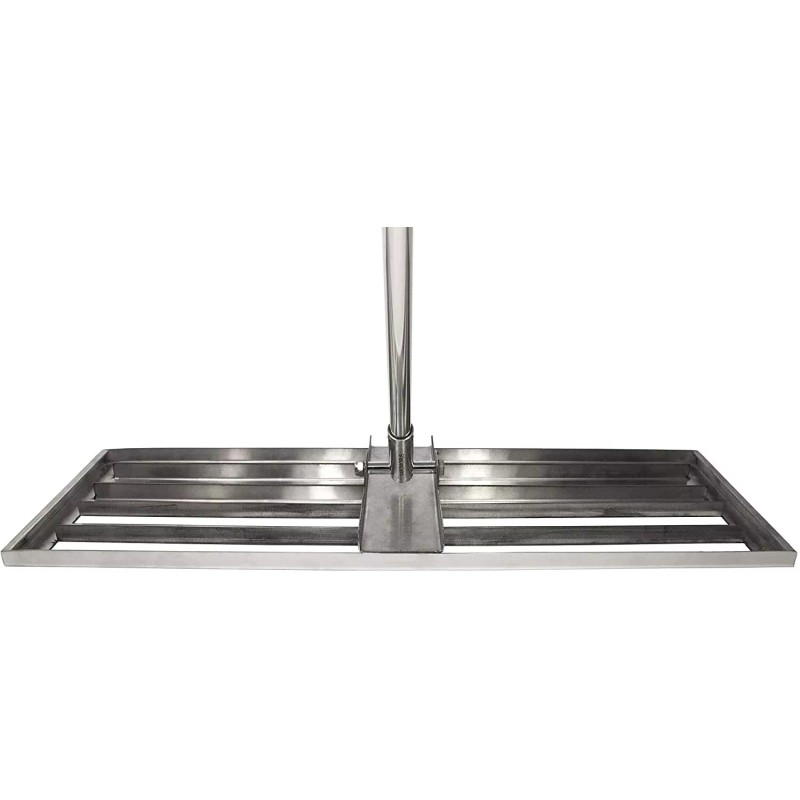 Varomorus Stainless Steel Lawn Level Tool with Handle for Grass