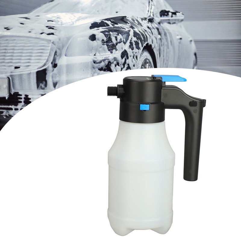 Electric Car Wash Foam Watering Can Automatic Spray Handheld High