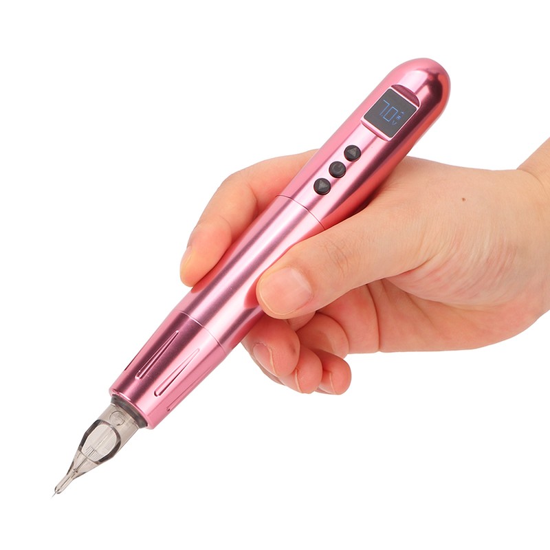 Wireless Tattoo Pen 2 In 1 Rechargeable Battery LED Display