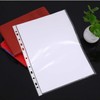100x A4 Clear Plastic Punched Pockets Sheet Protectors Transparent Cover