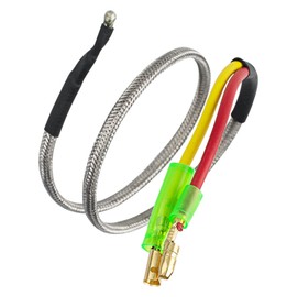 BKIFU 812-4470 thermocouple 14" Replacement for quadrafire thermocouple 812-4470 Castile, Contour, Mt Vernon OE, Santa Fe,Heatilator CAB50, PS35, PS50 Parts