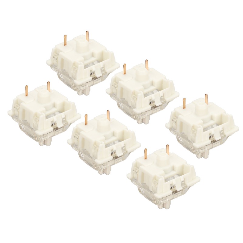 45Pcs Mechanical Keyboard Switches Waterproof Backlight Silent Linear Mechanical Key