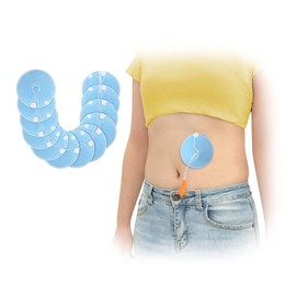 Gtube Button Covers Feeding Tube Supplies Pd Belt Pads Peritoneal Dialysis Accessories Peg Tube Holder for Adults Girls Boys (12 Pack)