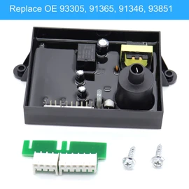 MOCW 91365 RV Water Heater Control Circuit Board Compatible with Atwood Dometic SVC Control Board Fuse Combo Kit Fit Models GCH6A-10E, GC6AA-10E, GC10A-4E Black
