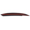2PCS Car Headlight Eyebrows Carbon Fiber Style Left Right Replacement