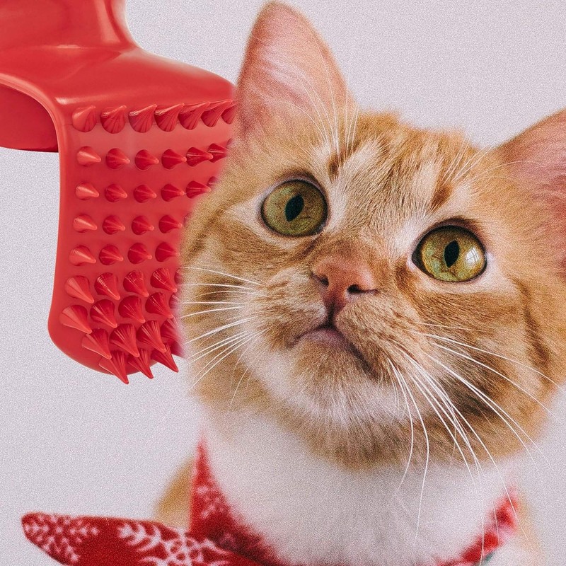 Lick'em Tongue Cat Brush – Funny Novelty White Elephant Gag