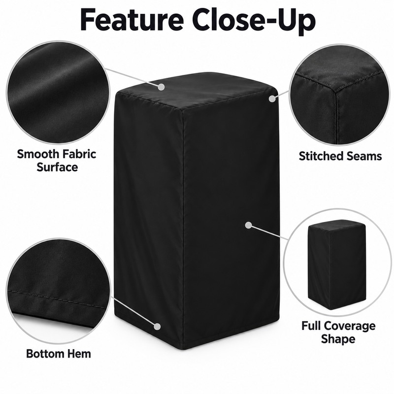 Portable Air Conditioner Cover 40x46x75cm, Reusable Polyester Dust Protector for