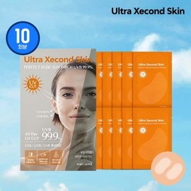 1 box of Ultra Second Skin Transparent Sun Patch / 울트라세컨스킨 투명 썬패치 1박스