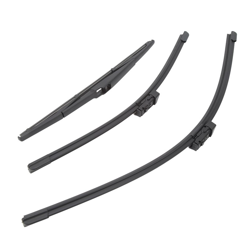 3Pcs Front Windshield Wiper Blades Durable Wiper Blade Replacement for