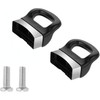 Sndperiexam 2Pcs Black Replacement Handles for Pots, Metal Pressure Pan