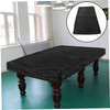 BESPORTBLE Billiard Table Cover Oxford Pool Table Protector Black Dust