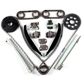 cciyu Engine Timing Chain Kit Sets for 2002 for Lincoln Blackwood;1999-2004 for Lincoln Navigator OE# TK6054D 9-0391SC 198-041 TK4115 TK6054D 9-0391SC 3-391SA